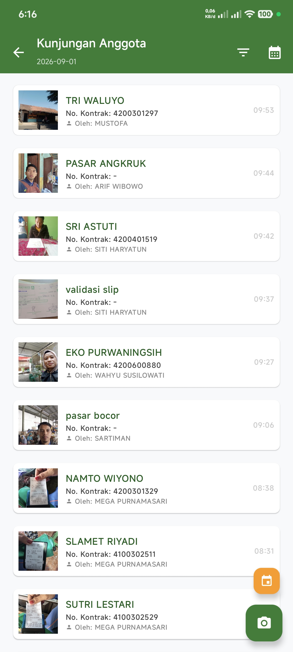 Foto Kunjungan GPS